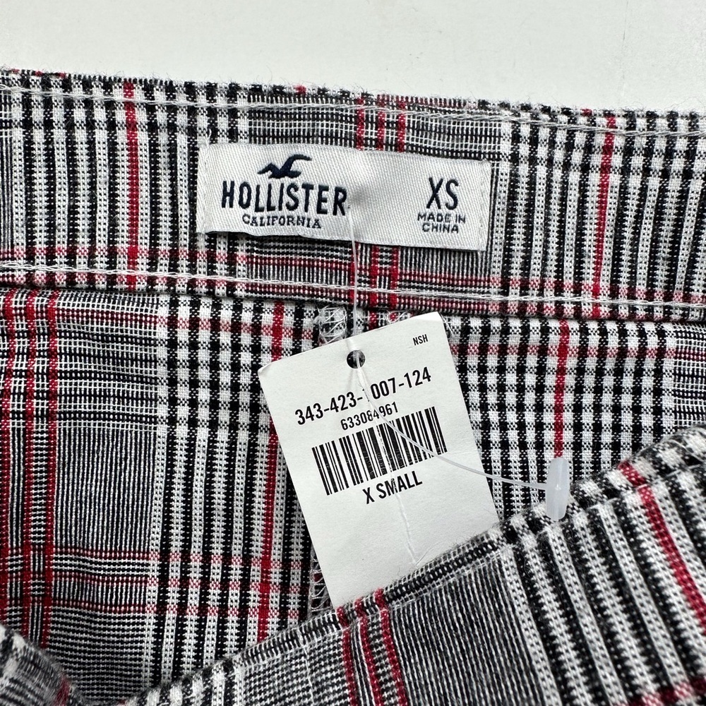 New Hollister Plaid Skirt XS - Picture 2 of 8